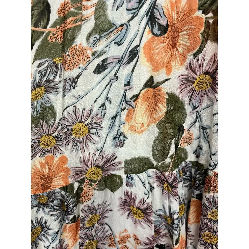 Anthropologie Floral Midi Dress - Multicolor - Picture 14 of 15